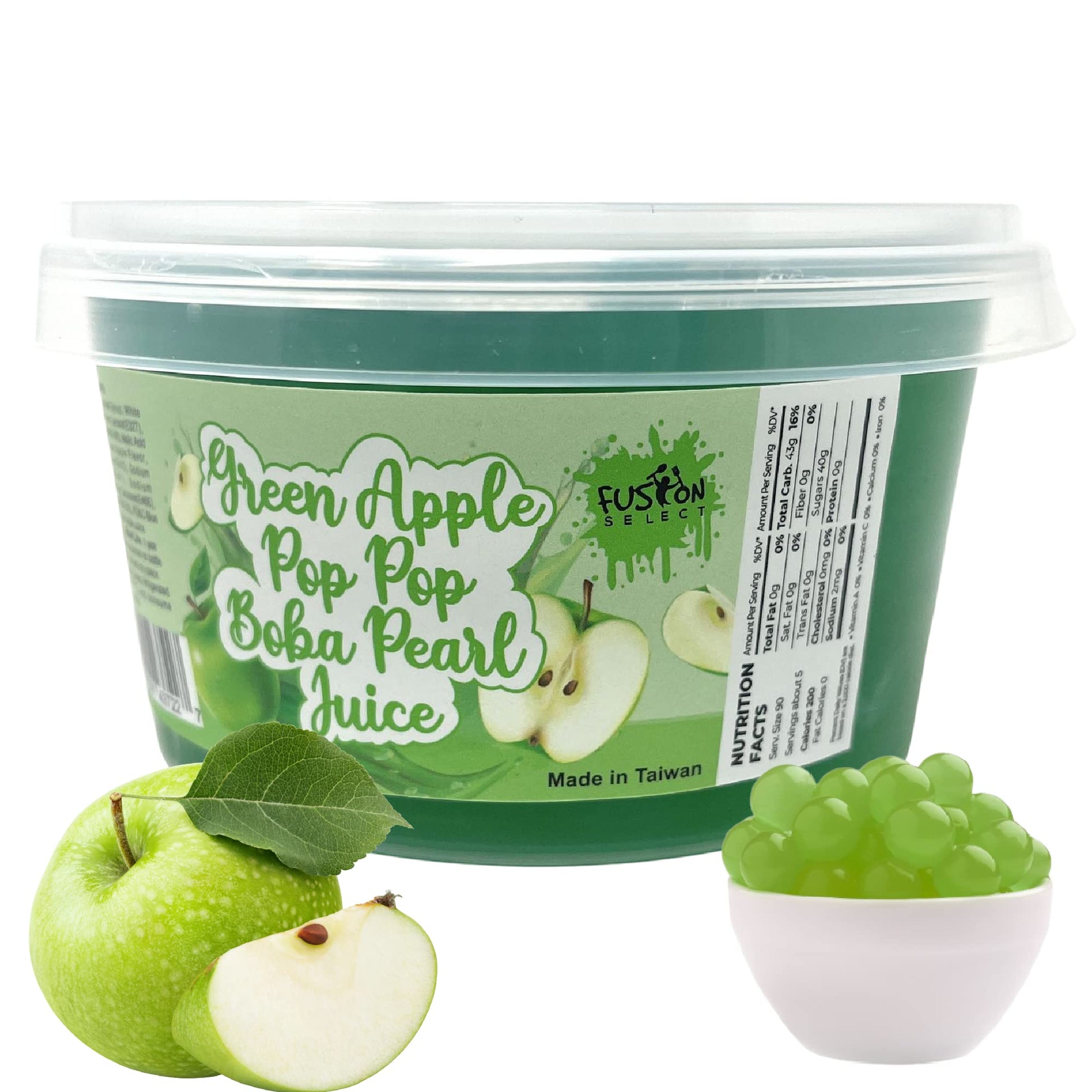 Fusion Select Popping Boba Pearls Strawberry – Refreshing Add-In for Wind-Down Mocktails and Self-Care Drinks