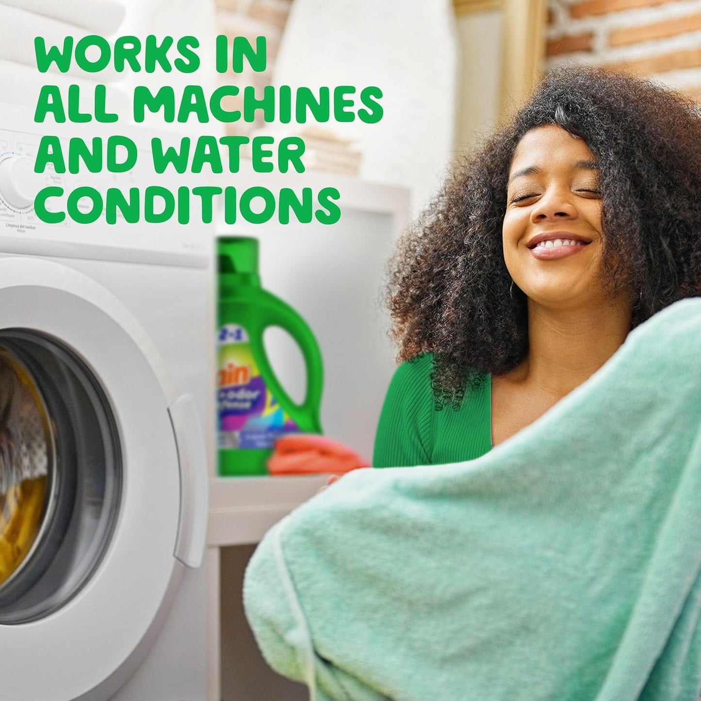 Gain Odor Defense Liquid Laundry Detergent Super Fresh Blast Scent 194 fl oz 134 Loads, Wellness Laundry Soap for Bath Time and Wind Down Routines