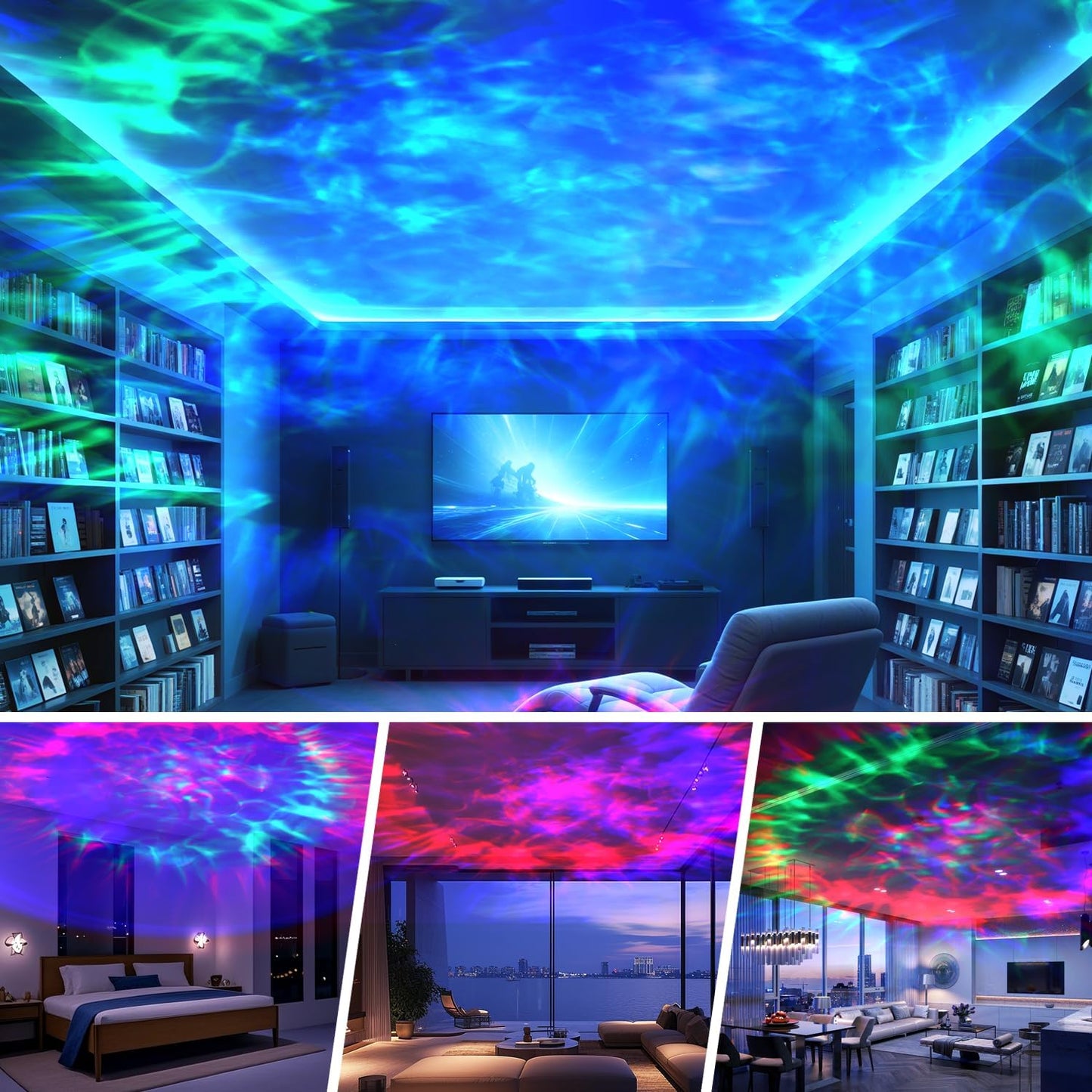 Galaxy Projector Night Light for Kids – Safe Auto-Shutoff Bedside Lamp for Nursery and Playroom Calm-Down Time