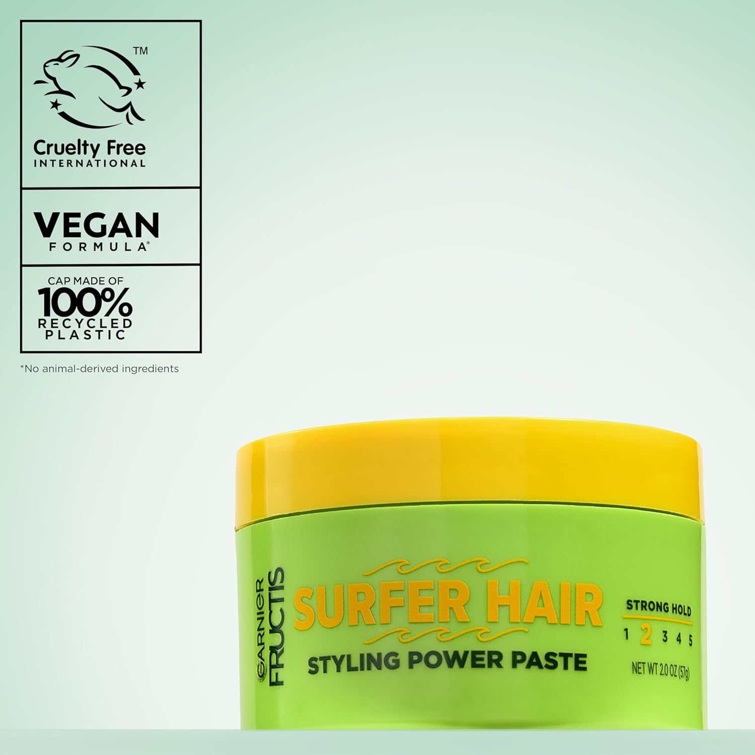 Garnier Fructis Style Surfer Hair Power Putty for Patio Lounging, Textured Windblown Styling