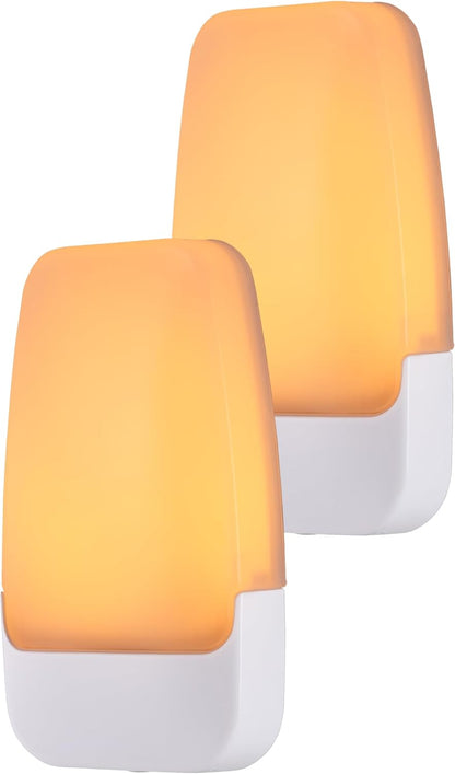 GE Sleeplite Night Light – Dusk to Dawn Hallway Lighting for Senior Fall Prevention, Automatic LED Plug In