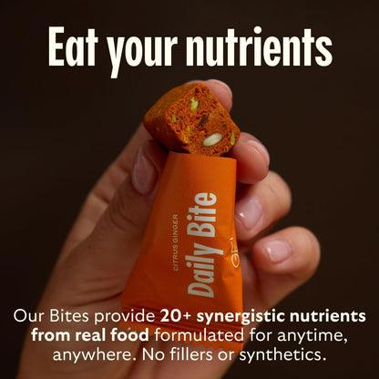 GEM Daily Bites – One-Bite Multivitamin for a Clutter-Free Counter, Vegan Trial Pack of 7