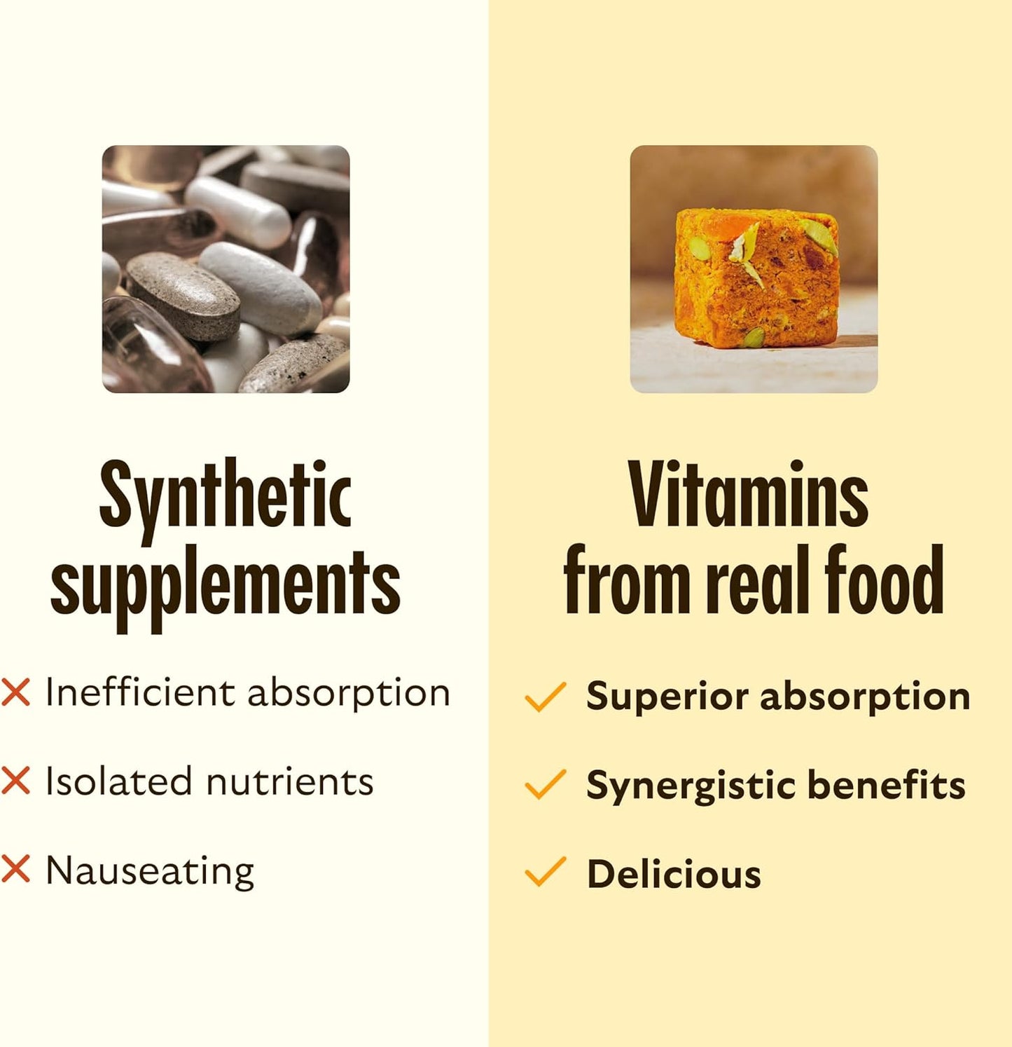 GEM Daily Bites – One-Bite Multivitamin for a Clutter-Free Counter, Vegan Trial Pack of 7