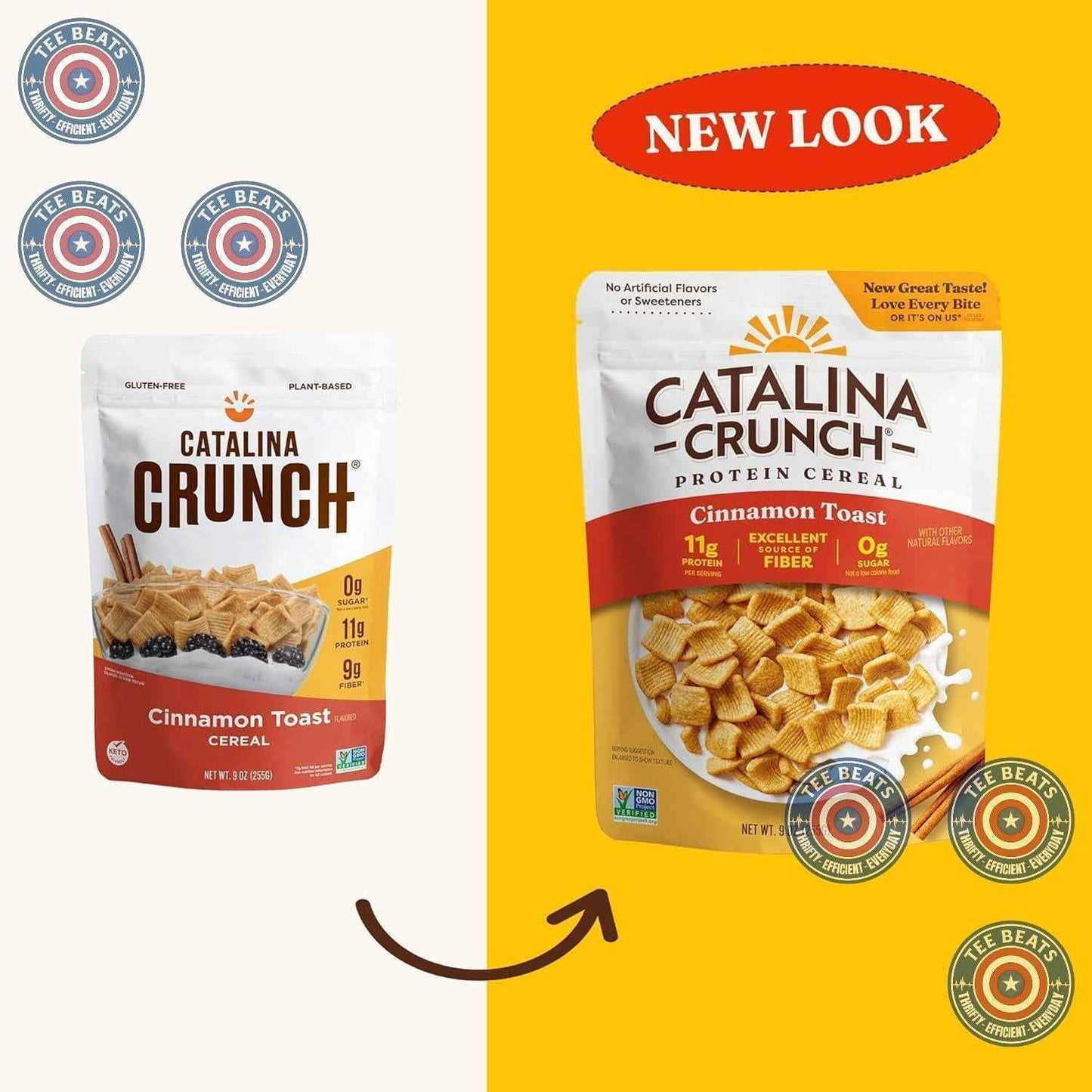 Catalina Crunch Protein Cereal – Clean-Eater's Diabetic Breakfast Swap for Daily Blood Sugar Wellness, Keto Cinnamon Toast