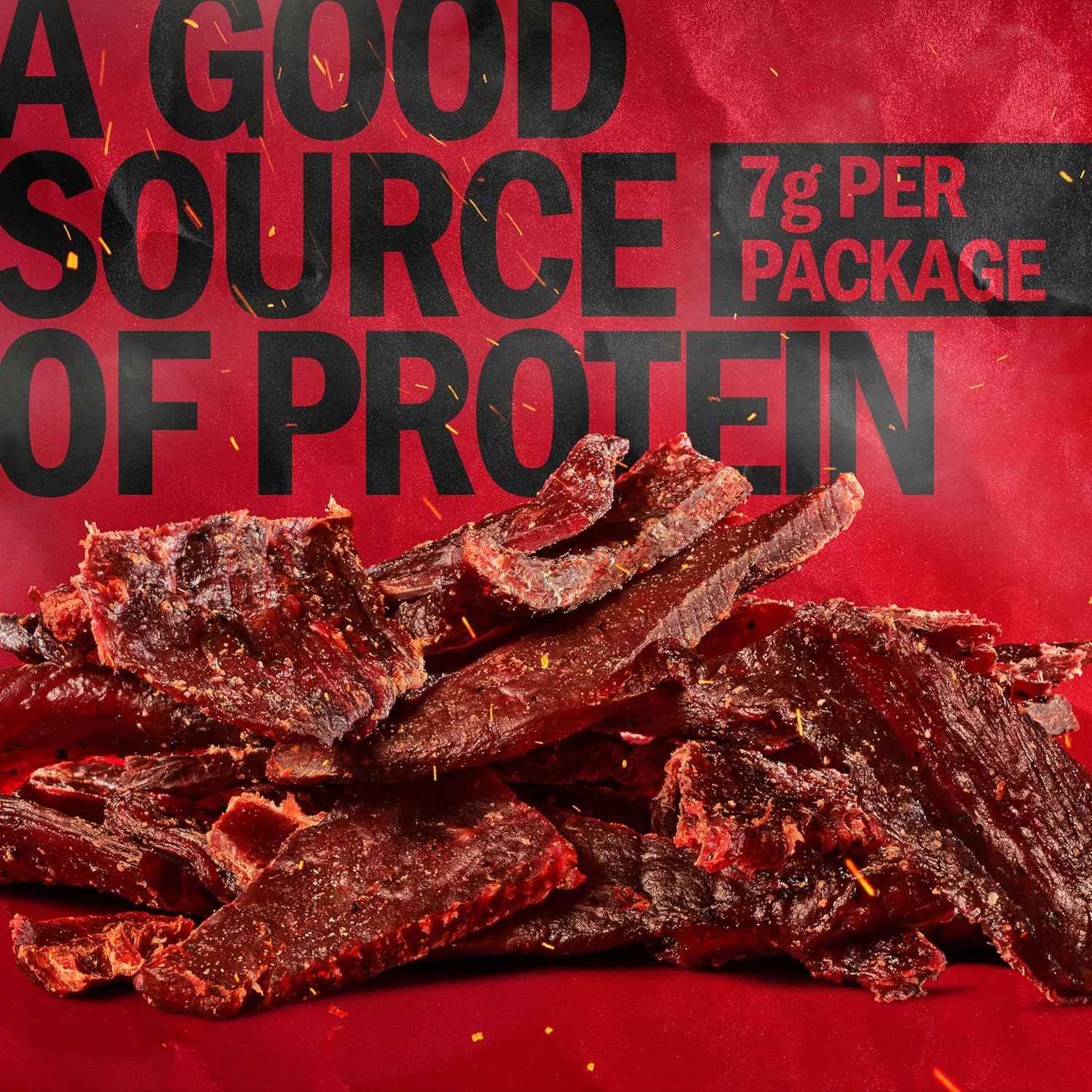 Jack Link's Beef Jerky Variety Pack - Original and Teriyaki - Keto Pantry Staple for Mindful Snacking and Intermittent Fasting, 9 Single-Serve Pouches