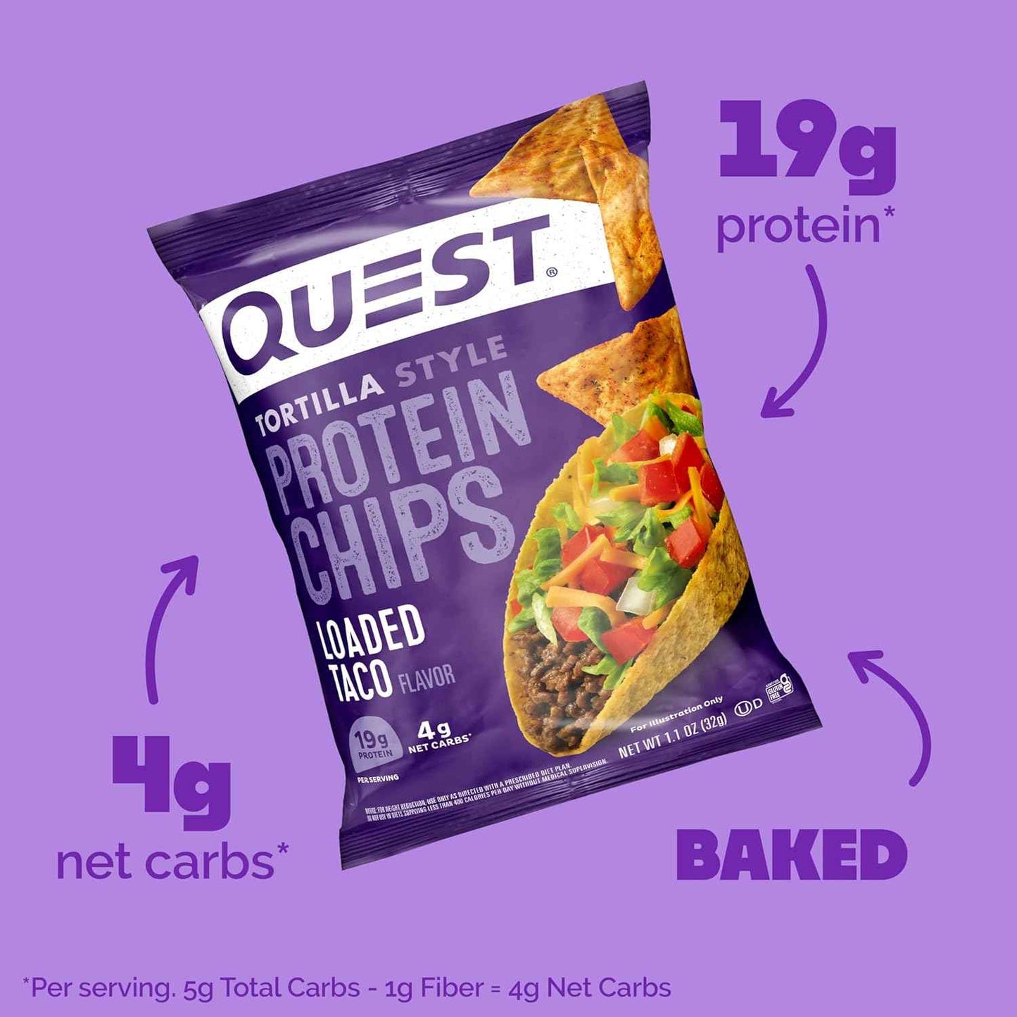 Quest Nutrition Chili Lime Protein Chips – Gluten Free Keto Friendly Ritual Snack for Evening Wind-Down