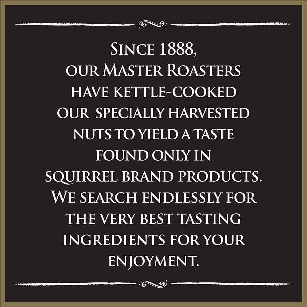 Squirrel Brand Sweet Brown Butter Cashews – Edible Accent for Grazing Tables and Holiday Spreads, 3.5 oz