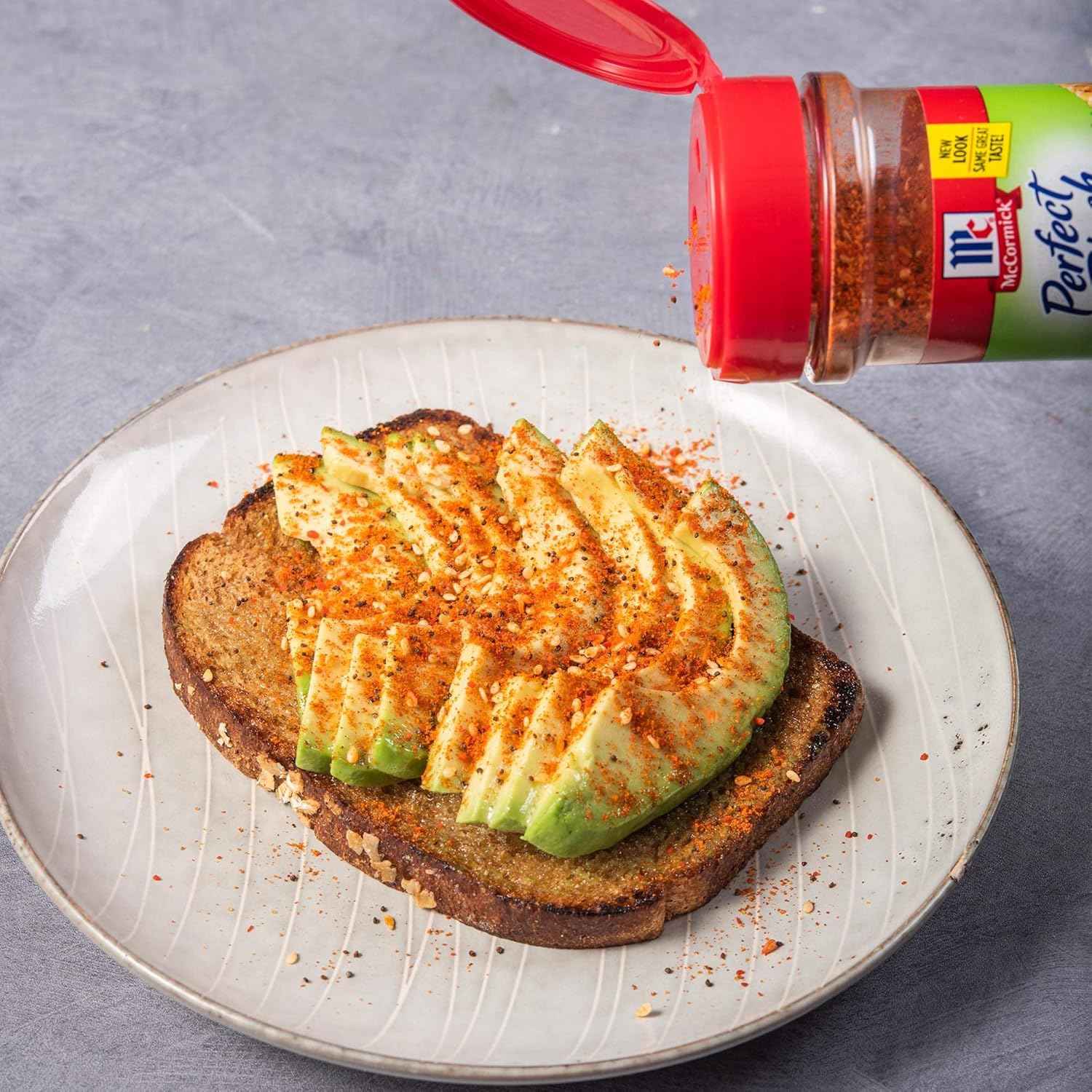 McCormick Perfect Pinch Salad Supreme Seasoning for Quick Meal Prep Stations, 4.34 oz One-Shot Flavor