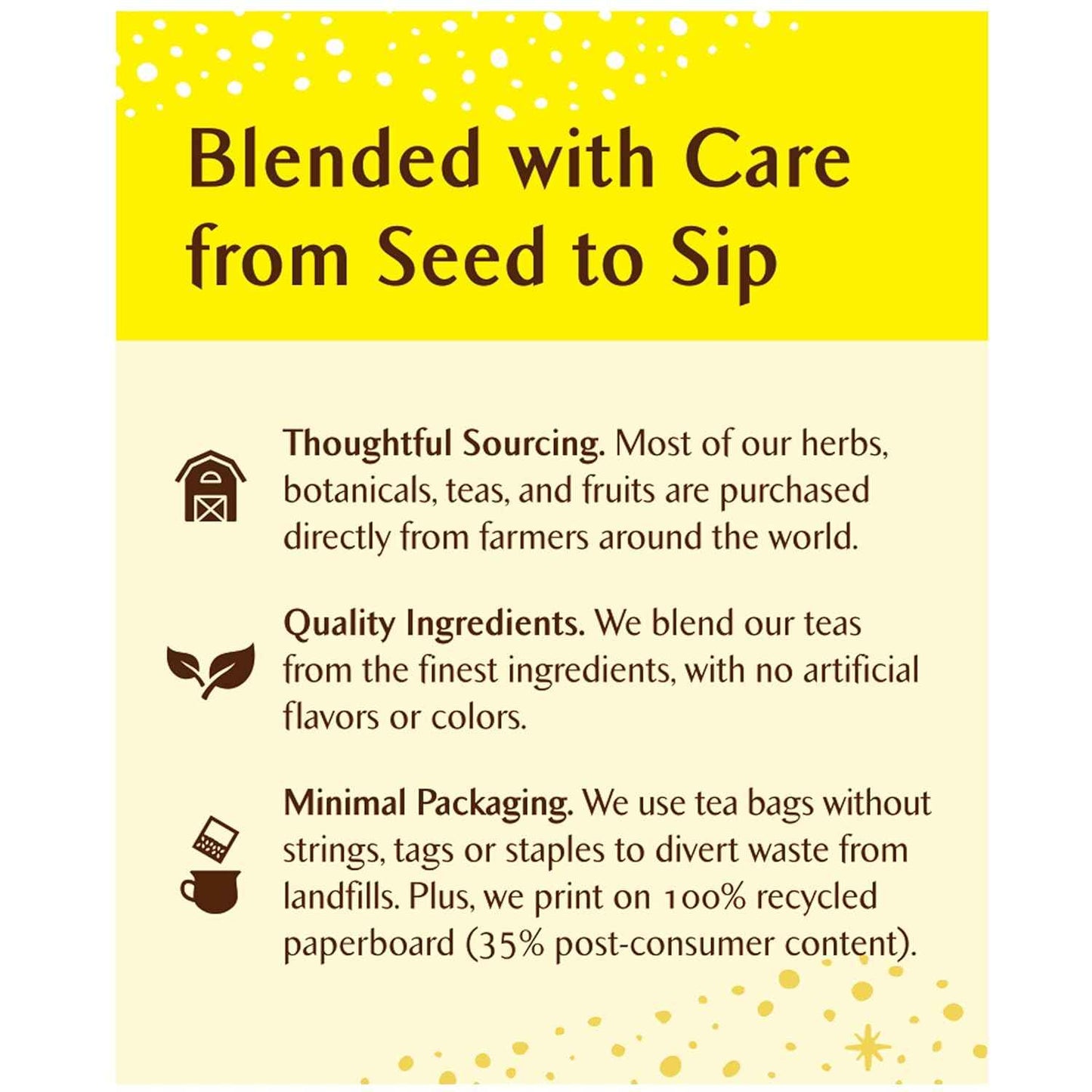 Celestial Seasonings True Blueberry Herbal Tea Bags – Clean-Label Less-Is-More Approach for Eco-Conscious Homes