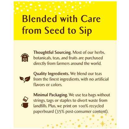 Celestial Seasonings True Blueberry Herbal Tea Bags – Clean-Label Less-Is-More Approach for Eco-Conscious Homes