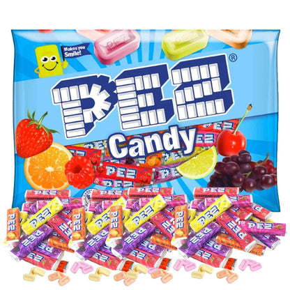 PEZ Candy Refill Rolls – Individually Wrapped PEZ Refills, No Loose Candy Mess in the Pantry