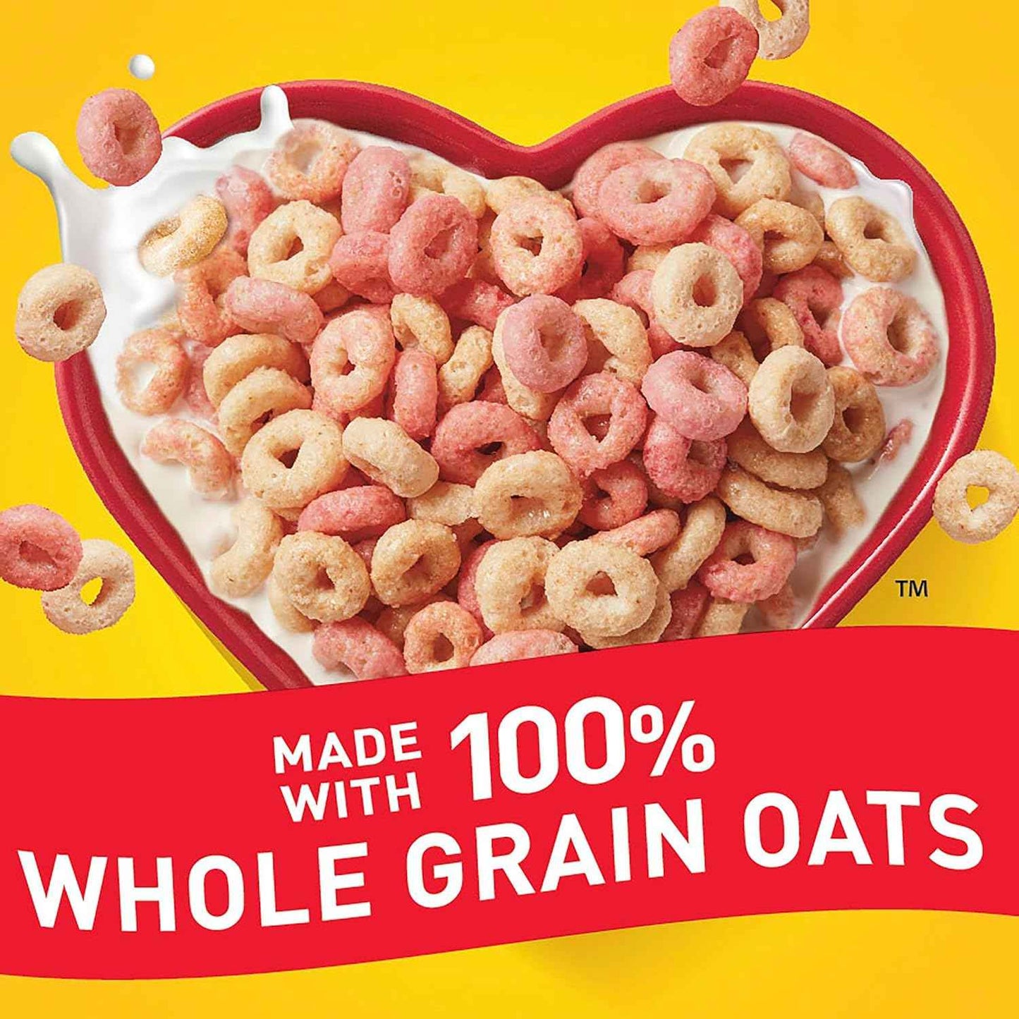 Cheerios Strawberry Banana Cereal – Care Package Gift for Grandparents Hosting Great-Grandchildren
