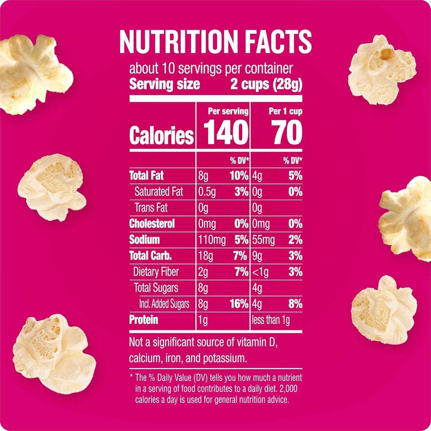 Angie's BOOMCHICKAPOP Kettle Corn Gluten Free Party Size – Lower Sugar Whole Grain Snack for Wellness Routines and Curbing Cravings
