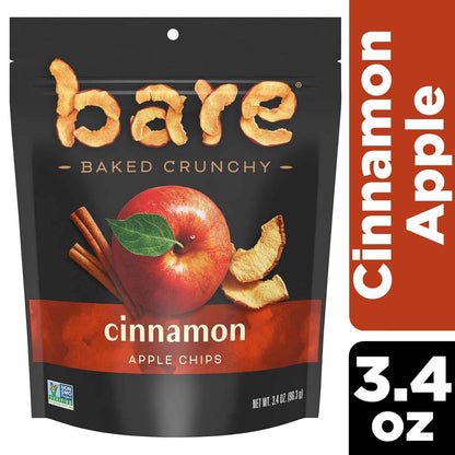 Bare Cinnamon Apple Chips 3-Pack – Thoughtful Healthy Snack Gift for Health-Conscious Friends