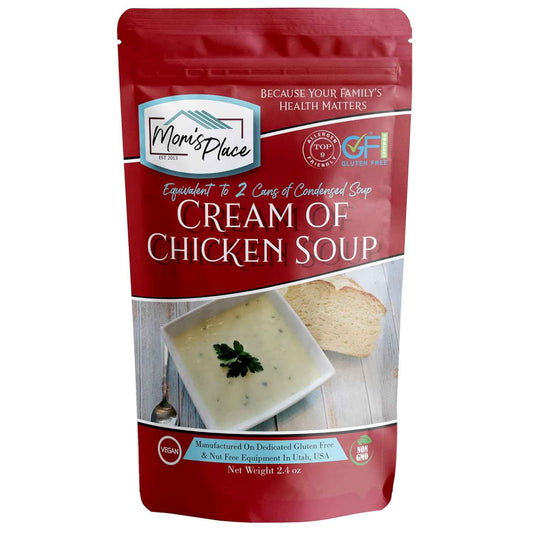 Mom's Place Allergen-Safe Cream of Chicken Soup Mix – Dedicated Nut-Free Facility for Worry-Free Cooking