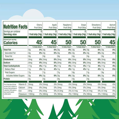 Stretch Island Fruit Strips – Simple Grab-and-Go Snack Drawer Essential, Zero Added Sugar 48 Count