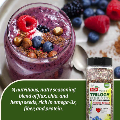 Badia Trilogy Health Seed Blend – Thoughtful Wellness Gift for the Health-Conscious Friend