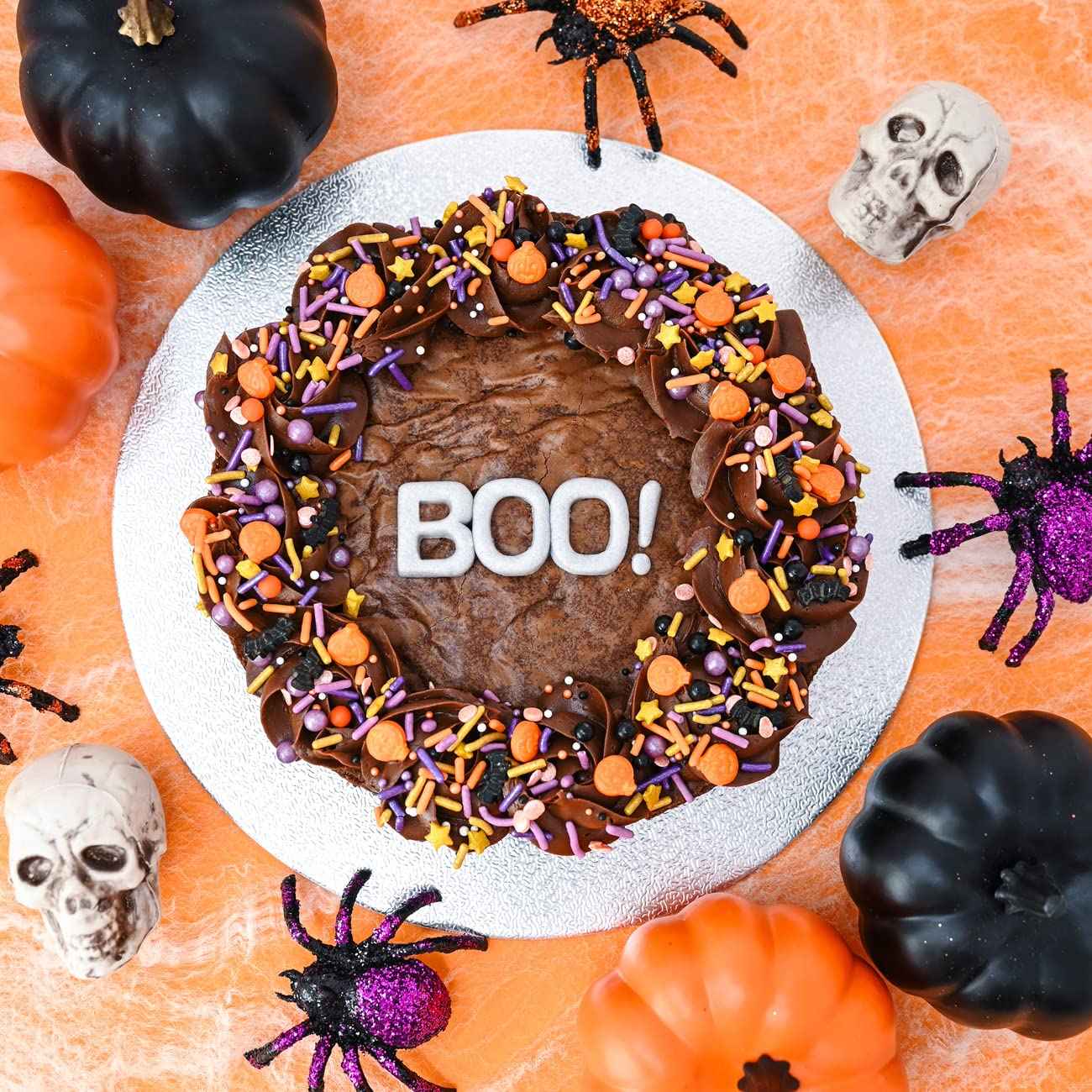 Sweets Indeed Sprinklefetti Halloween Sprinkle Mix – Peanut Free & Gluten Free Cookie Decorating Toppings for Family Baking