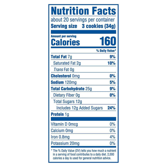 OREO Golden Sandwich Cookies Party Size – Portable Resealable Snack for Picnics, Camping, and Backyard Cookouts