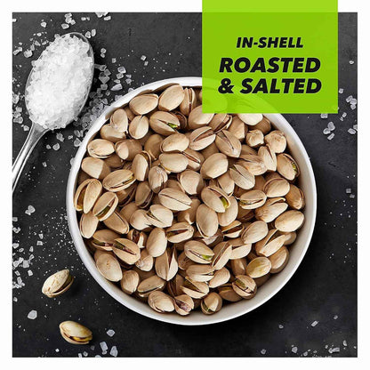 Wonderful Pistachios In-Shell Protein Snack – Self-Care Pantry Staple for Slow, Satisfying Snacking