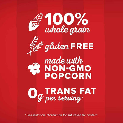 Orville Redenbacher's Ultimate Butter Microwave Popcorn 12-Count for Backyard Patio Movie Nights and Outdoor Dining