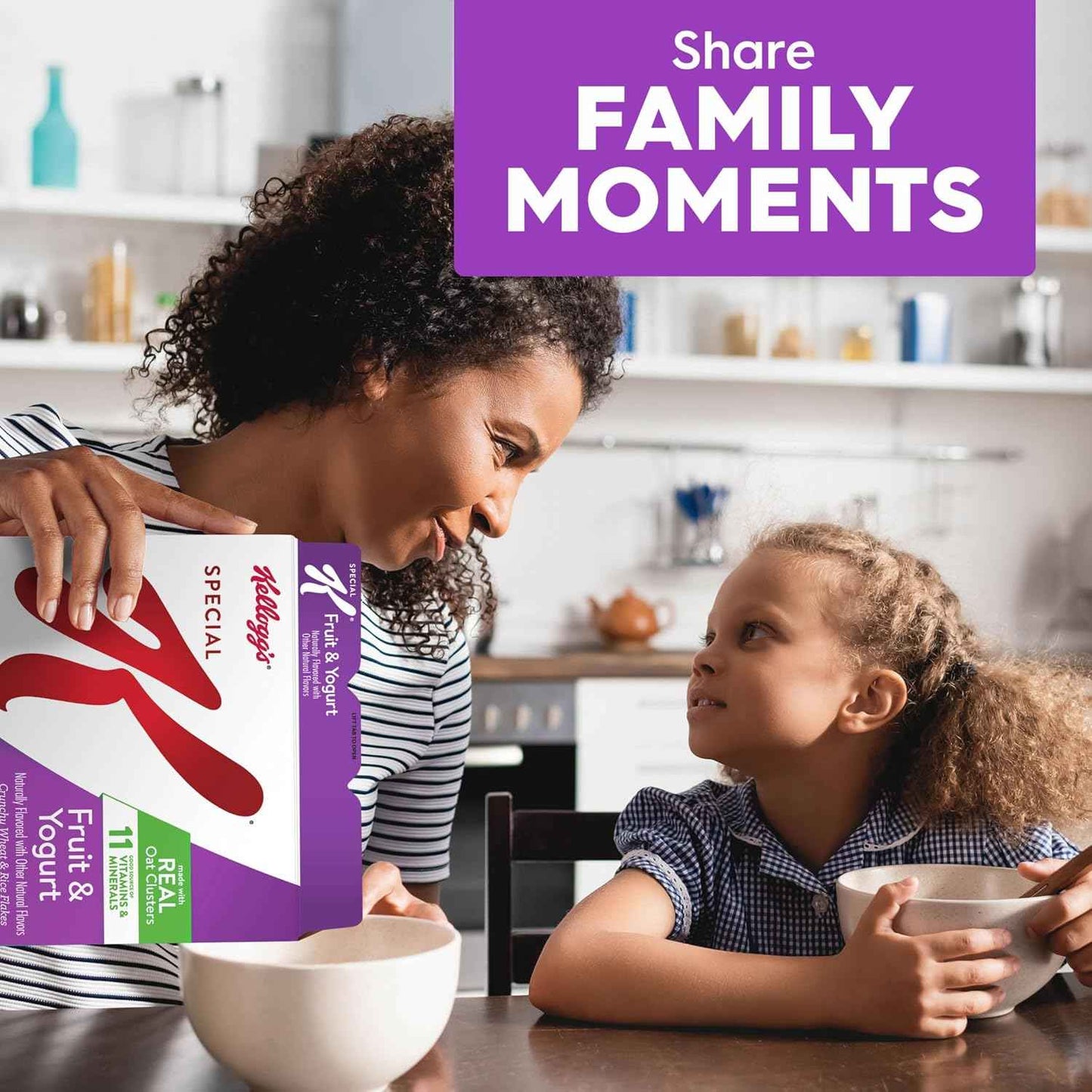 Kellogg's Special K Fruit and Yogurt Cereal – Family Breakfast Bowl Cereal for Shared Morning Meals, 22oz Giant Box