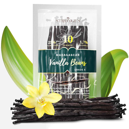 Aroma Pods - Naturally Fragrant Madagascar Vanilla Pods for Meditation Room Rituals, Slow Infusion & Mindful Brewing