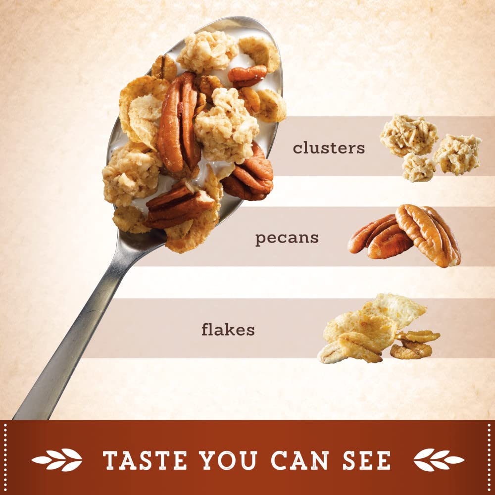 Great Grains Crunchy Pecans Cereal – Heart-Healthy Whole Grain Breakfast for Mindful Mornings