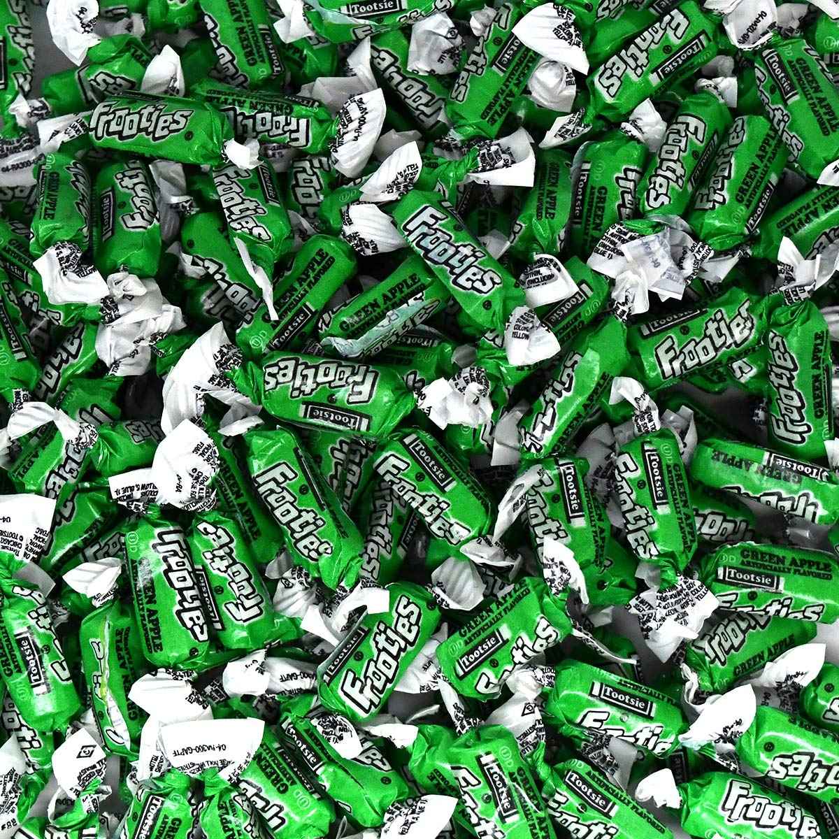 Tootsie Roll Green Frooties – Themed Party Favor Candy for Bridal Showers, Birthday Tables, and Holiday Gifting