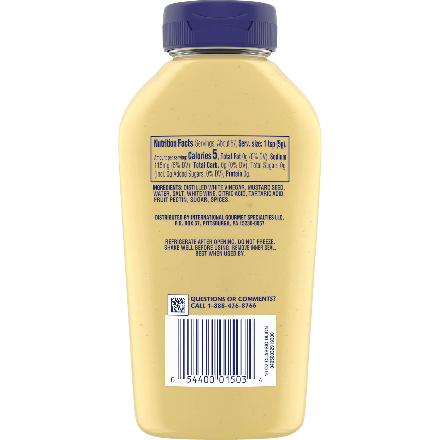 Grey Poupon Dijon Mustard – Thoughtful Gourmet Gift for Mom on Her Birthday, Elegant Kitchen Pantry Pick