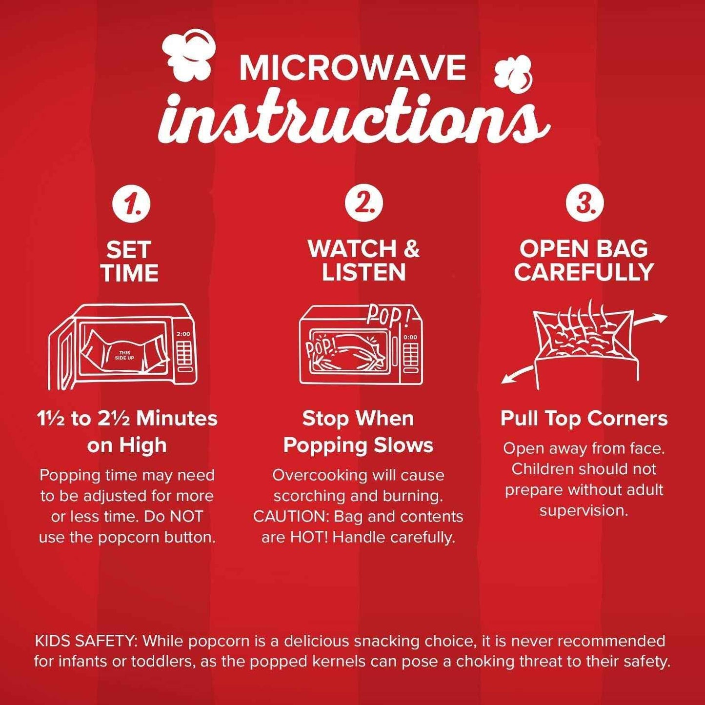 Orville Redenbacher's Movie Theater Butter Popcorn – Holiday Stocking Stuffer Gift for Popcorn Lovers, 6 Microwave Bags