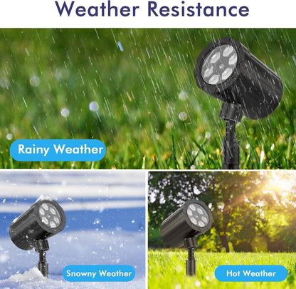 GUSODOR Dynamic Snowfall Projector – Bedroom Aesthetic and Holiday Home Lighting, 9-Pattern LED