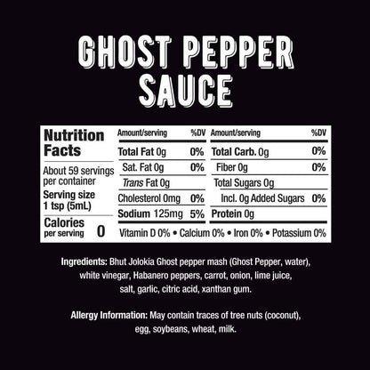 Melinda's Ghost Pepper Hot Sauce - Premium Gourmet Condiment for Elevated Home Dining, Crafted with Bhut Jolokia and Habanero, 10oz