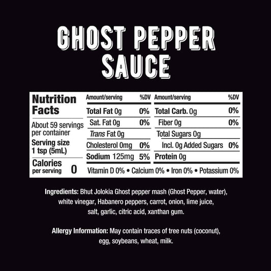 Melinda's Ghost Pepper Hot Sauce - Premium Gourmet Condiment for Elevated Home Dining, Crafted with Bhut Jolokia and Habanero, 10oz