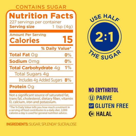 SPLENDA Sugar Blend for Baking – Thoughtful Gift for Home Bakers Managing Blood Sugar and Wellness Goals