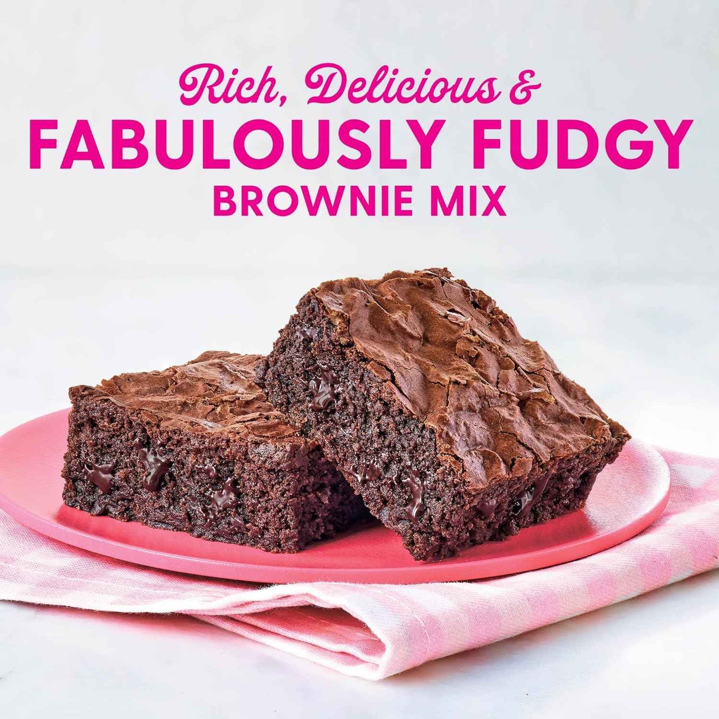 Duncan Hines Dolly Parton Brownie Mix Fabulously Double Fudge – Quick Study Break Dessert for Home Office and Dorm Rooms, 17.6 oz