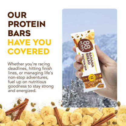 88 ACRES Banana Bread Seed Protein Bar – Thoughtful Allergy-Safe Gift for Health-Conscious Friends