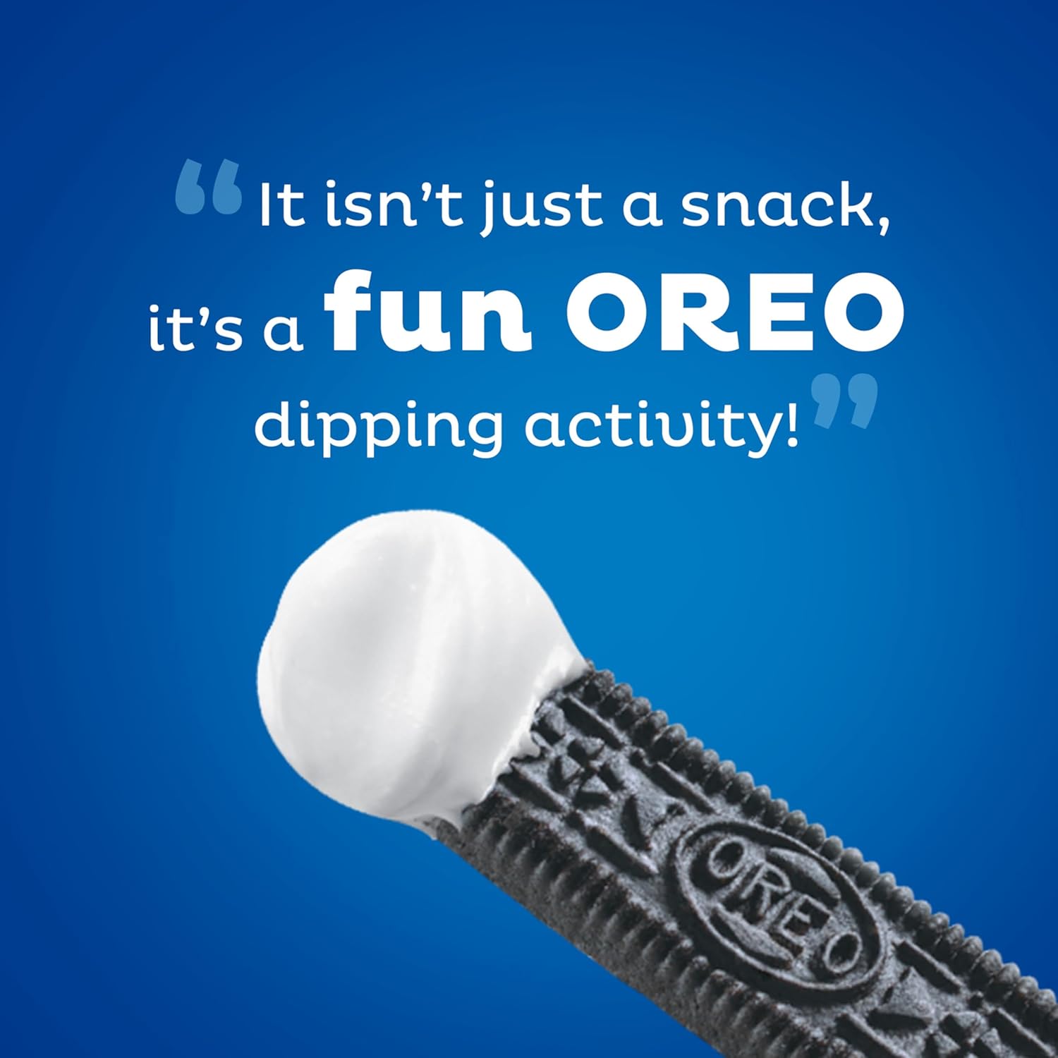 Handi-Snacks OREO Cookie Sticks 'N Creme Dip Snack Packs for Road Trips, Picnics, and Theme Park Bags, 20 Portable Packs