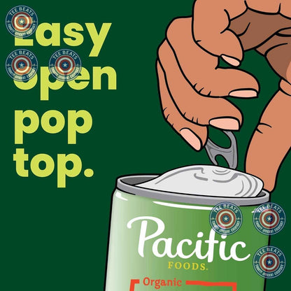 Pacific Foods Organic Chicken Noodle Soup, 16.1 oz Can – Easy School Lunchbox Soup for Picky Eaters