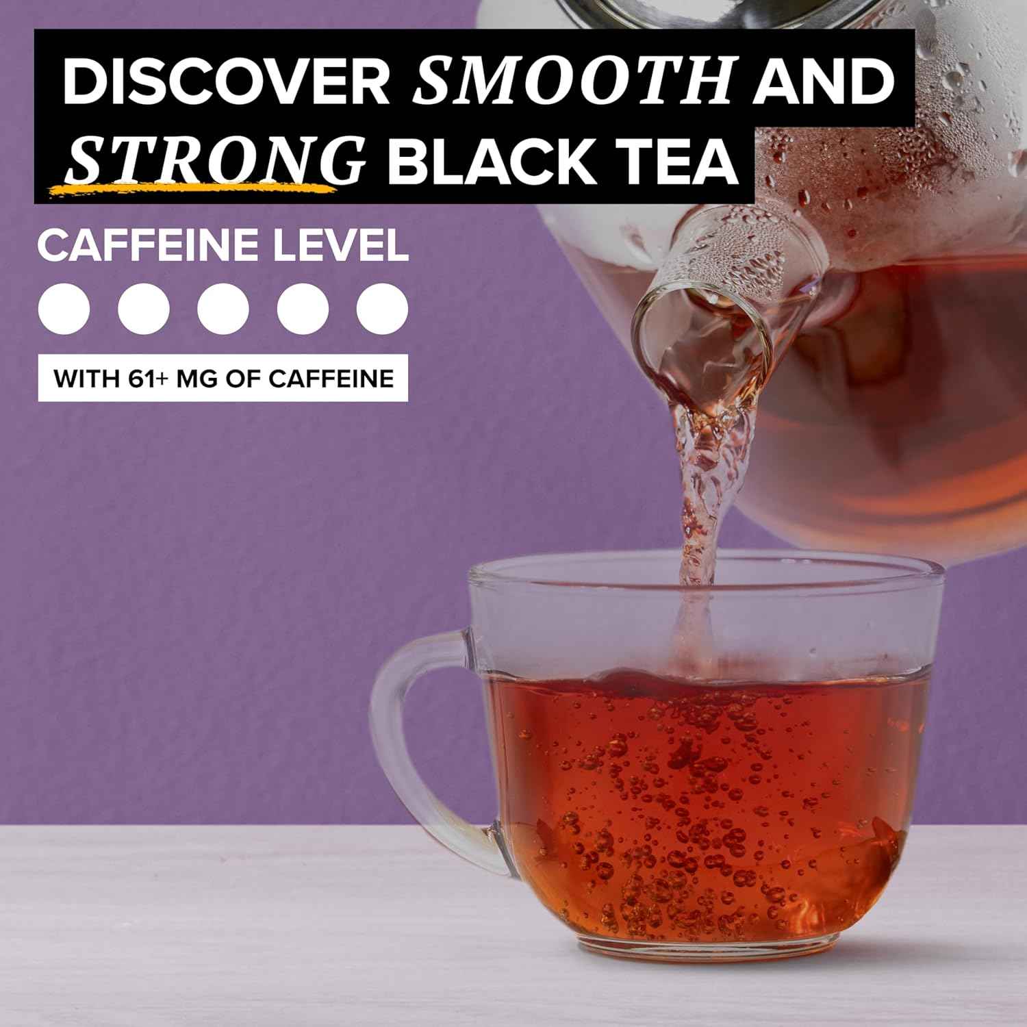 TAZO Earl Grey Tea Bags – Bold Morning Productivity Alternative to Coffee for Corporate Break Room and WFH Desk, 96 Bags