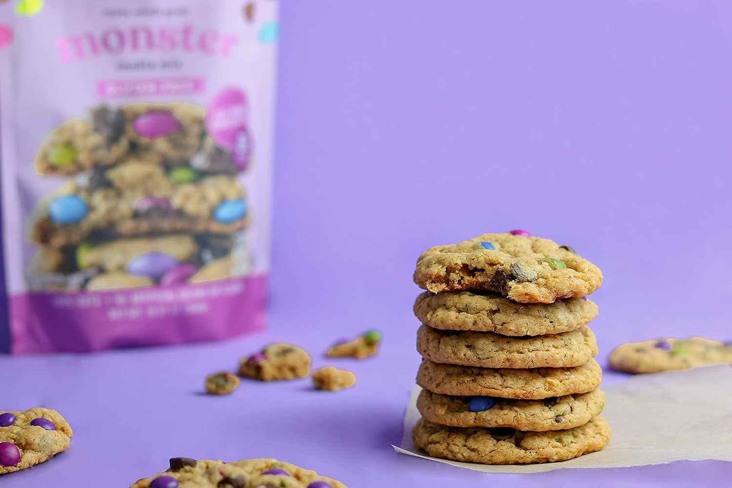 Miss Jones Baking Gluten-Free Monster Cookie Mix - Thoughtful Holiday Gift for the Gluten-Free Friend, Value 2-Pack
