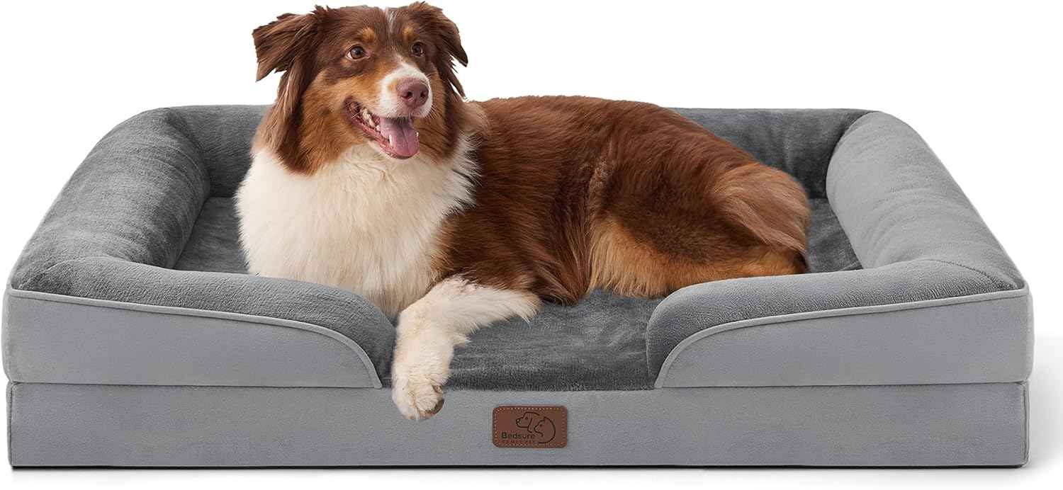 Bedsure Orthopedic Dog Bed – Joint Relief Sleeping Surface for Senior Large Breeds