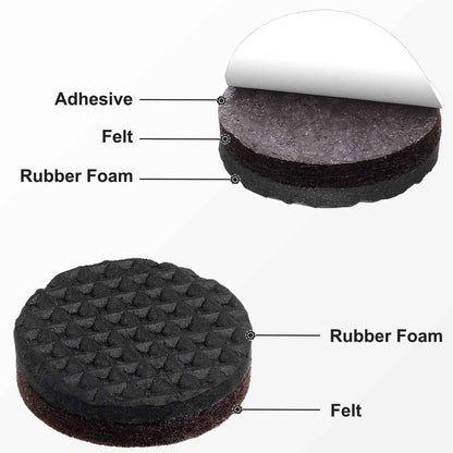 Yelanon Non Slip Furniture Pads – Nursery and Playroom Floor Protectors for Active Families
