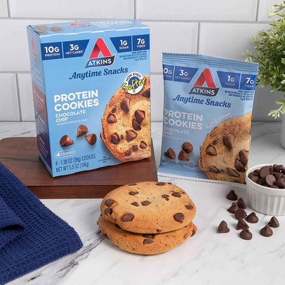 Atkins Protein Cookie – Low-Carb Indulgence for Evening Wind-Down and Macro-Friendly Cravings