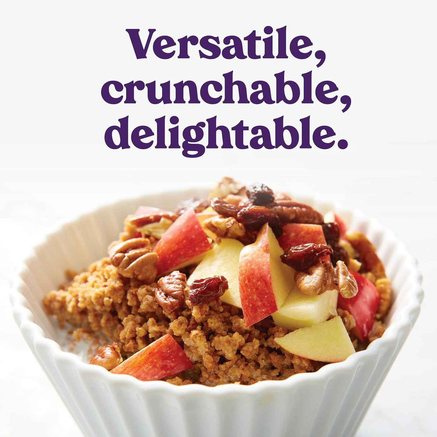 Grape-Nuts Original Breakfast Cereal – Heart-Healthy Morning Bowl for the Wellness Pantry, High-Fiber Whole Grain Start to Your Day
