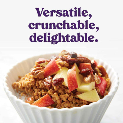 Grape-Nuts Original Breakfast Cereal – Heart-Healthy Morning Bowl for the Wellness Pantry, High-Fiber Whole Grain Start to Your Day
