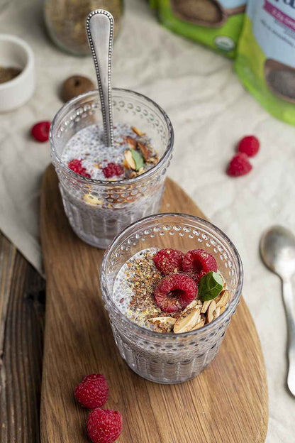 Carrington Farms Flax Chia Blend – Clean Eating Family Staple for Muffin Batter and Cereal Topping, USDA Organic