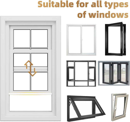 Holikin Wedge Foam Weather Stripping – Single Roll Door and Window Seal, Neutral White Tape for an Uncluttered Frame Line