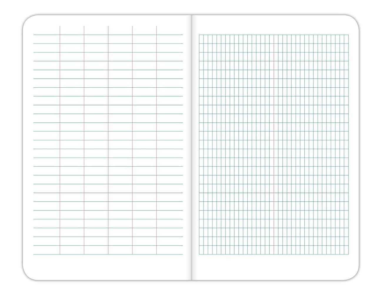 Elan Publishing Company E64-8x4S Sewn Field Book 4 5/8 x 7 1/4 - Water-Resistant Outdoor Survey Notebook for Backcountry Crews