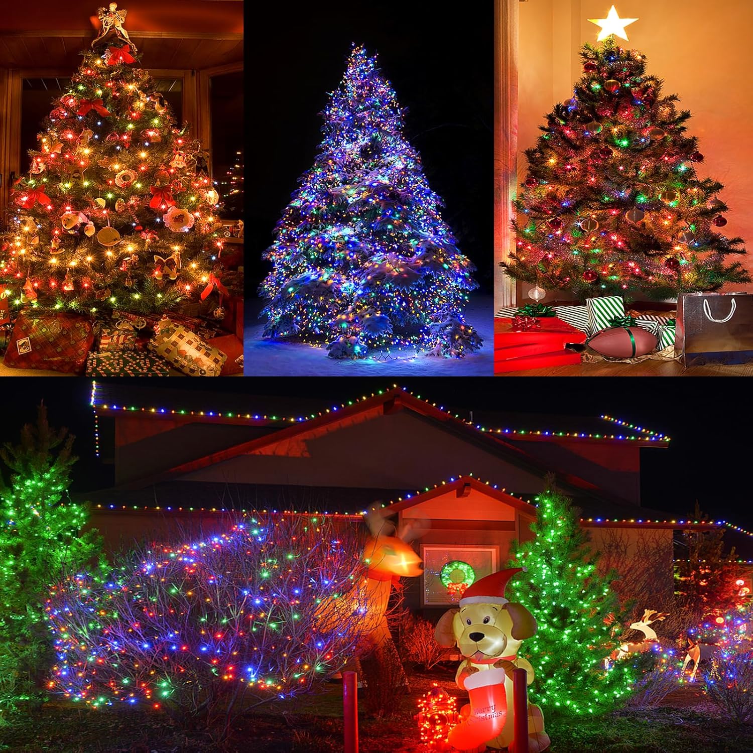 HolidayAura Child-Safe LED String Lights – Battery Powered 33ft with Cool Bulbs and Auto Timer for Nursery, Playroom, and Kids Bedroom
